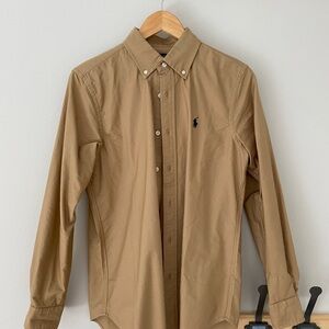 Raulph Lauren Tan classic fit Oxford Shirt